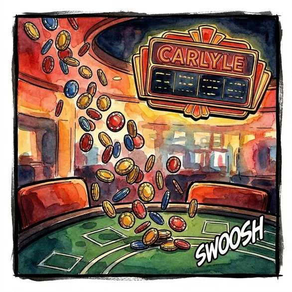 poker games and betting action (Carlyle)
